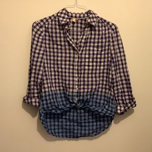 Anthropologie Pilcro XXSP button up